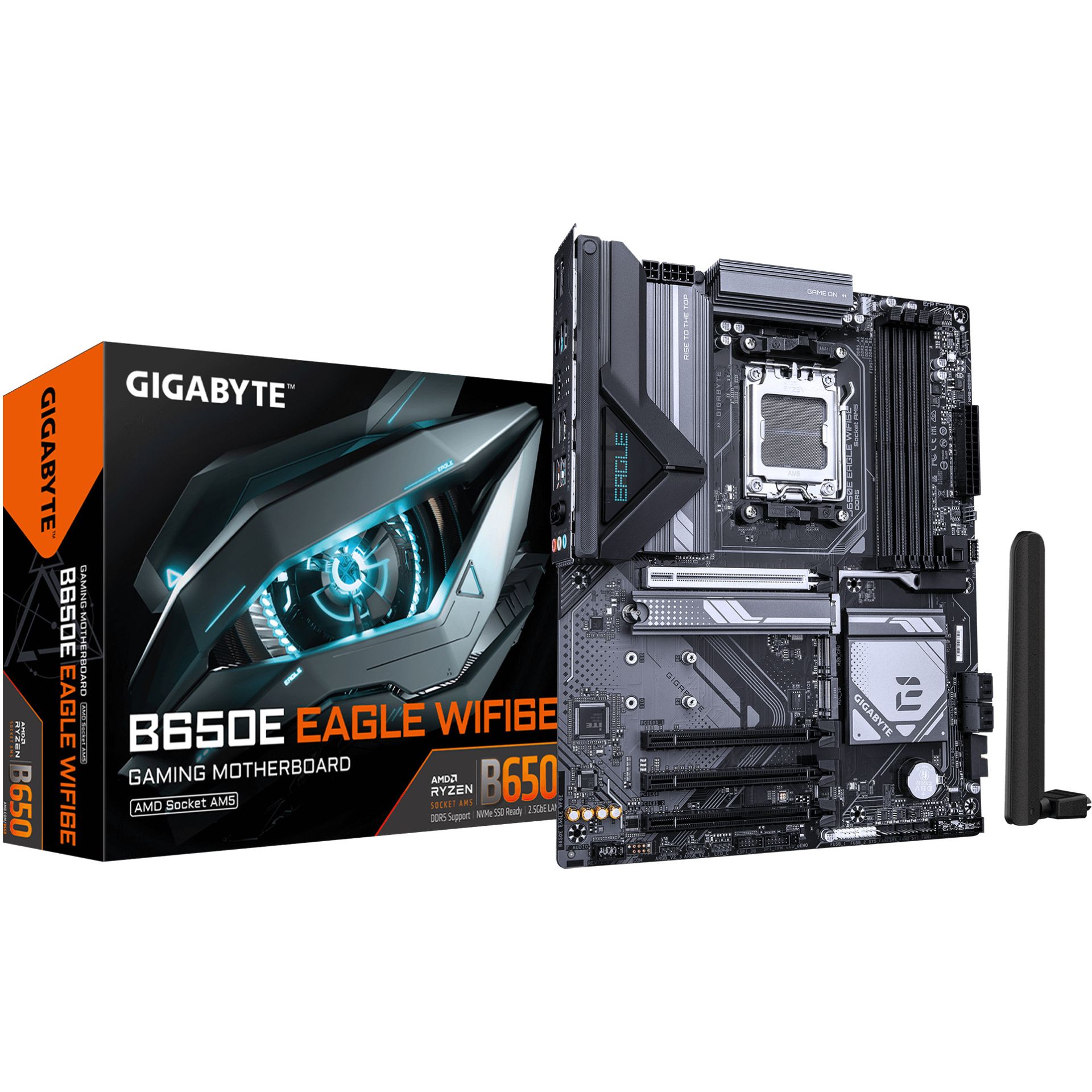Pllakë Amë MB AMD GIGABYTE B650E EAGLE WF6E / AMD Socket AM5 / DDR5 / ATX