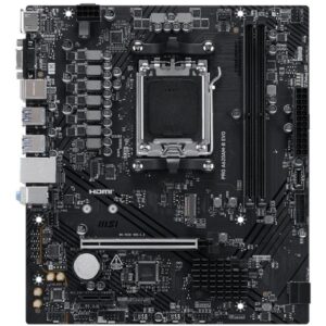 Pllakë Amë MB AMD MSI PRO A620AM-B EVO / AMD Socket AM5 / DDR5 / mATX / Kod 7E36-001R