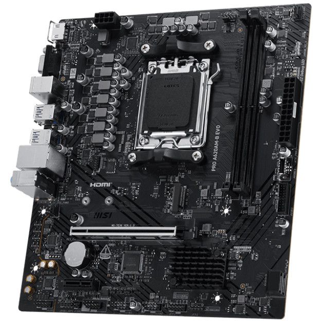 Pllakë Amë MB AMD MSI PRO A620AM-B EVO / AMD Socket AM5 / DDR5 / mATX / Kod 7E36-001R - Figura 3
