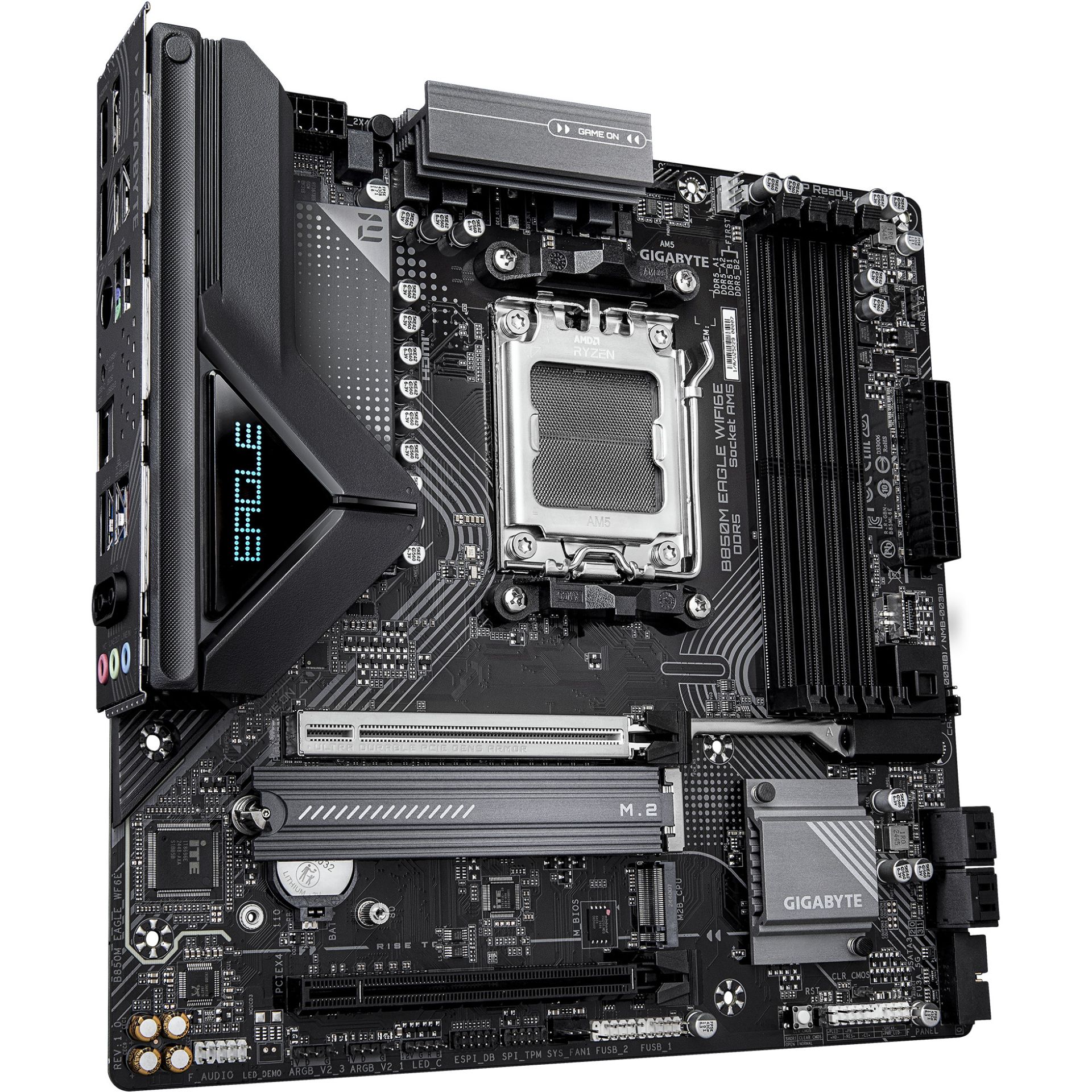 Pllakë Amë MB AMD Gigabyte B850M Eagle WiFi6E / AMD Socket AM5 / DDR5 / mATX - Figura 3