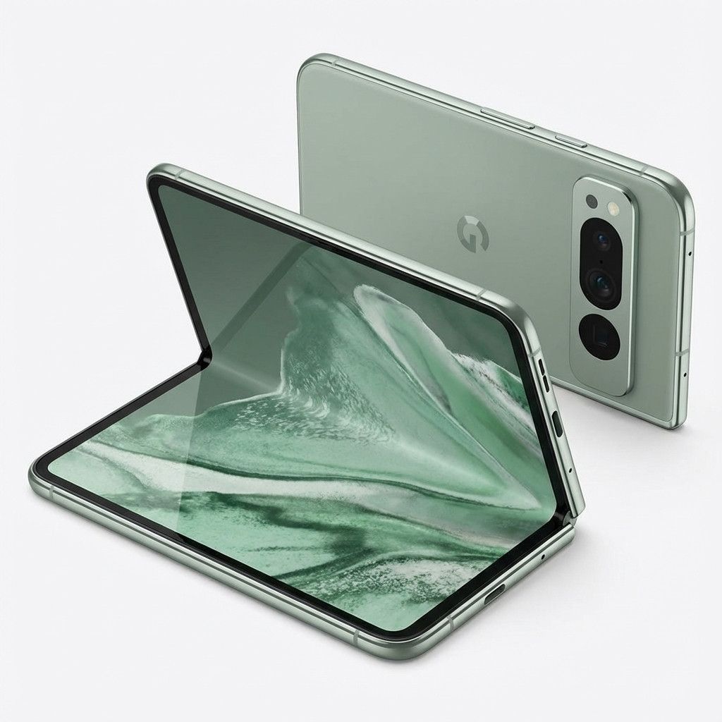 Telefon Android Google Pixel 10 Pro Fold / 512GB – Gjelbër