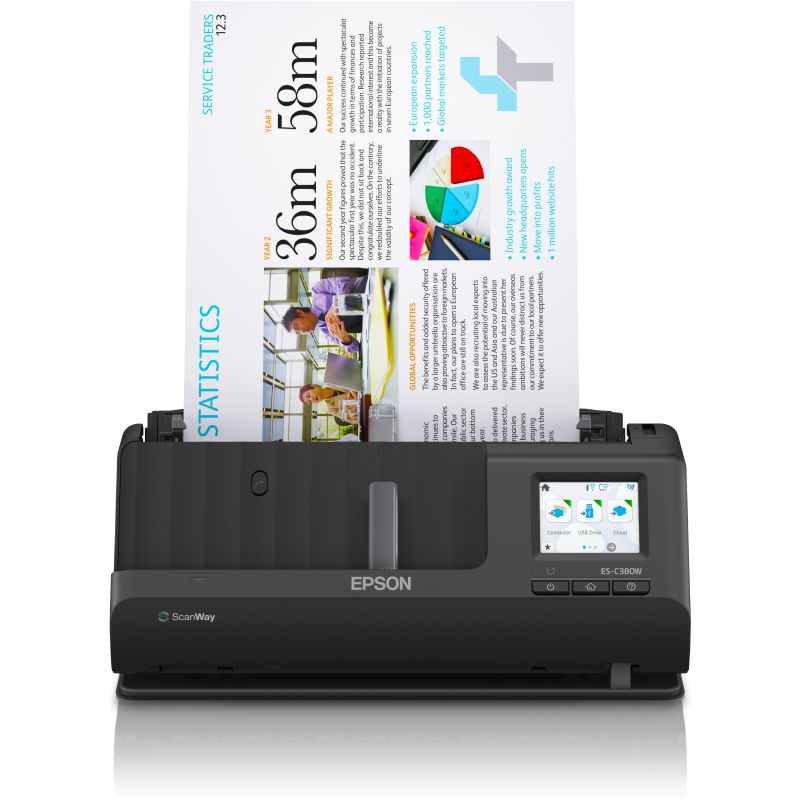 Skaner EPSON WorkForce ES-C380W A4