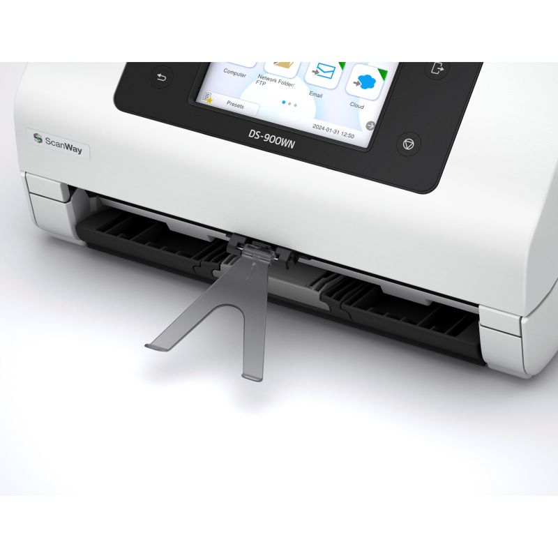 Skaner EPSON WorkForce DS-900WN A4 Network & Wi-Fi / 70ppm /140ipm Feeder /100 faqe - Figura 2