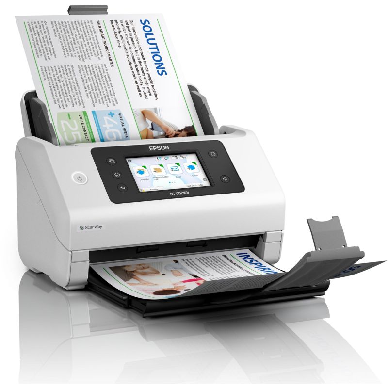 Skaner EPSON WorkForce DS-900WN A4 Network & Wi-Fi / 70ppm /140ipm Feeder /100 faqe - Figura 4