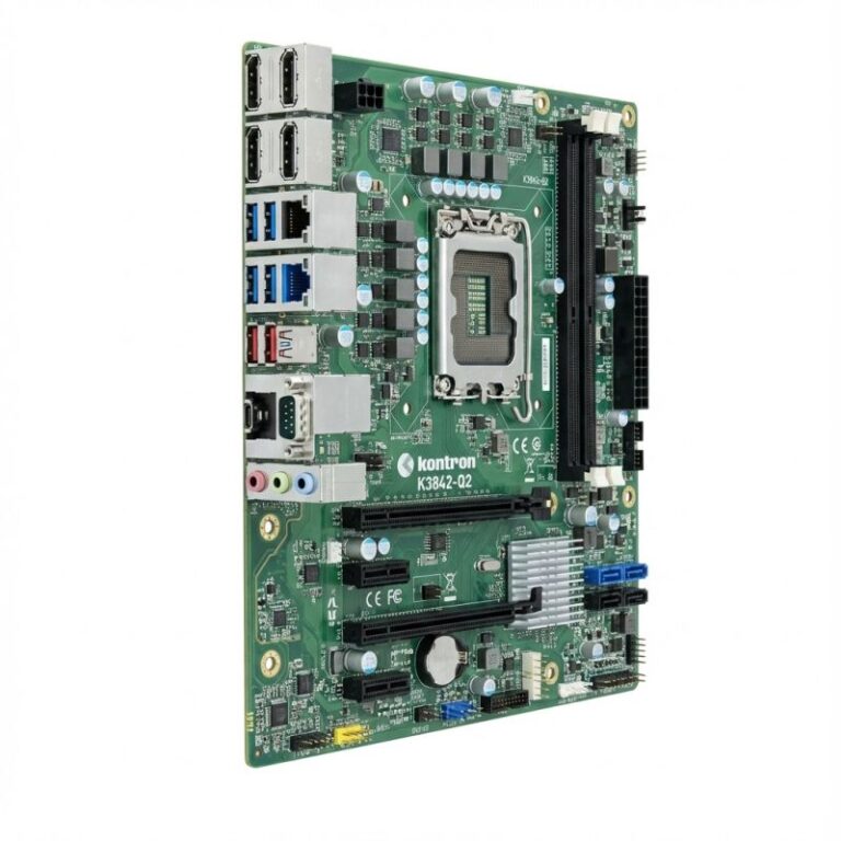 Pllakë Amë Intel Kontron K3842‑Q2 Motherboard (Q670 / LGA1700 / micro‑ATX / DDR4 / 12th‑14th Gen / iAMT)