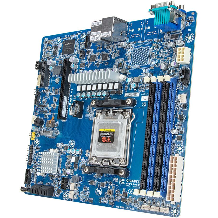 Pllakë Amë MB AMD Gigabyte MC13-LE0 / AMD Socket AM5 / DDR5 / micro-ATX