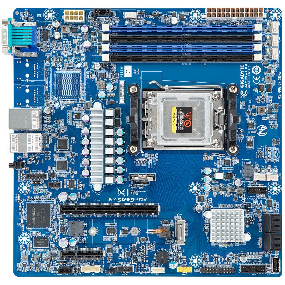 Pllakë Amë MB AMD Gigabyte MC13-LE0 / AMD Socket AM5 / DDR5 / micro-ATX - Figura 2