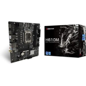 Pllakë Amë Intel Motherboard H610MT‑E (H610 / LGA1700 / mATX / DDR4)