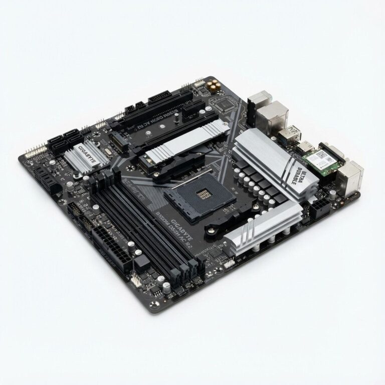 Pllakë Amë MB AMD GIGABYTE B550M DS3H AC R2 / AMD Socket AM4 / DDR4 / mATX / 4x SATA / 2x M.2