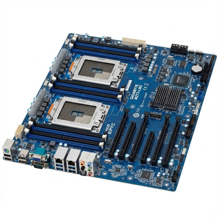 Pllakë Amë MB AMD GIGABYTE MZ73-LM2 / Dual AMD EPYC 9005/9004 / DDR5 / SSI-EEB