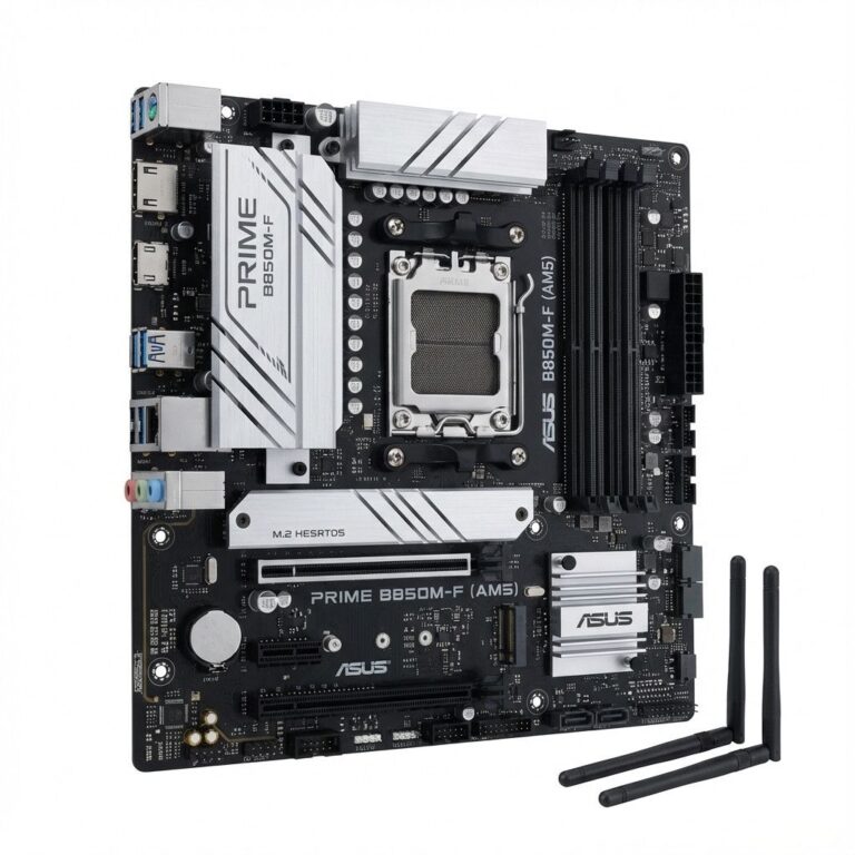 Pllakë Amë MB AMD ASUS PRIME B850M-F / AMD Socket AM5 / DDR5 / mATX