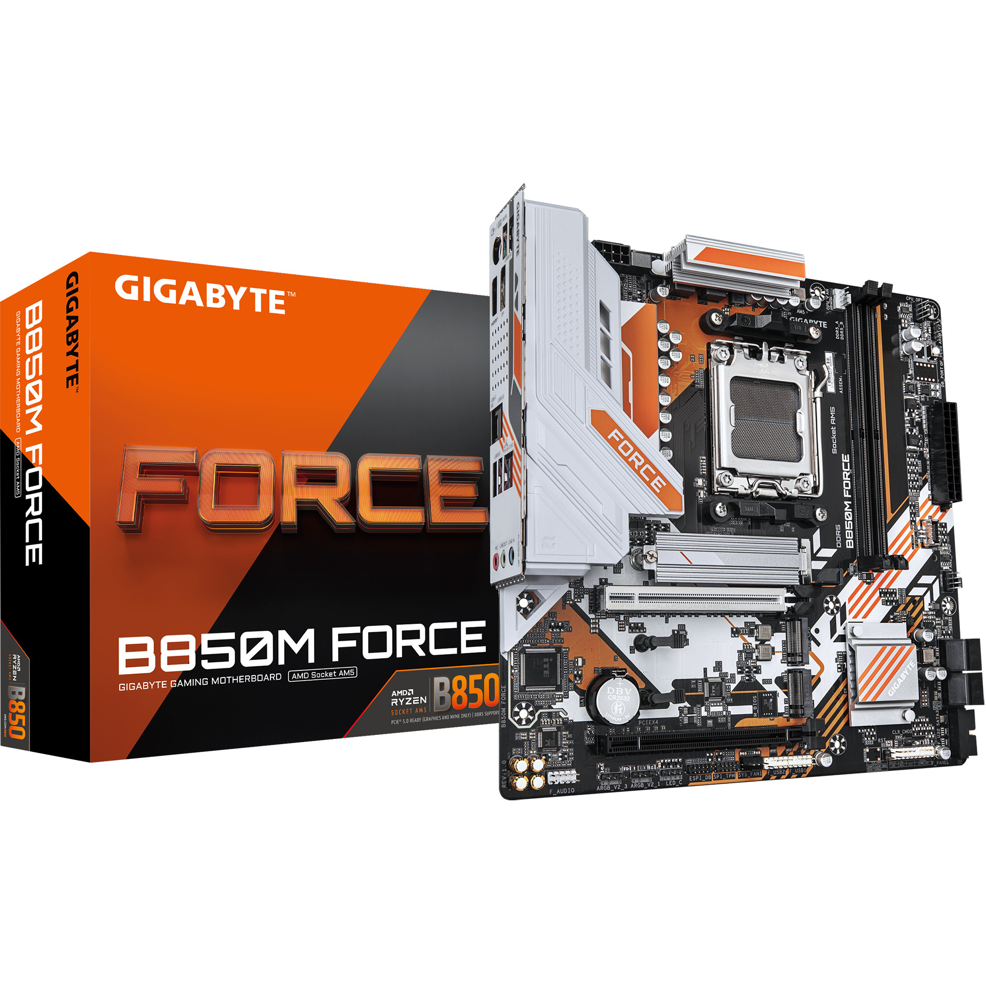Pllakë Amë Gigabyte B850M FORCE Motherboard / Socket AM5