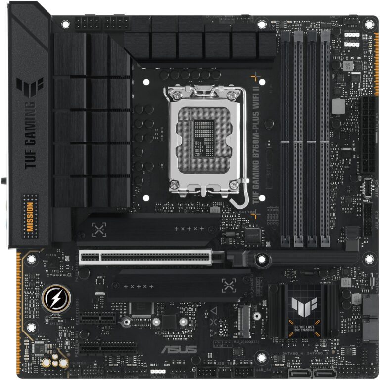 Pllakë Amë MB Intel ASUS TUF GAMING B760M-PLUS WIFI II / Intel Socket 1700 / DDR4 / mATX