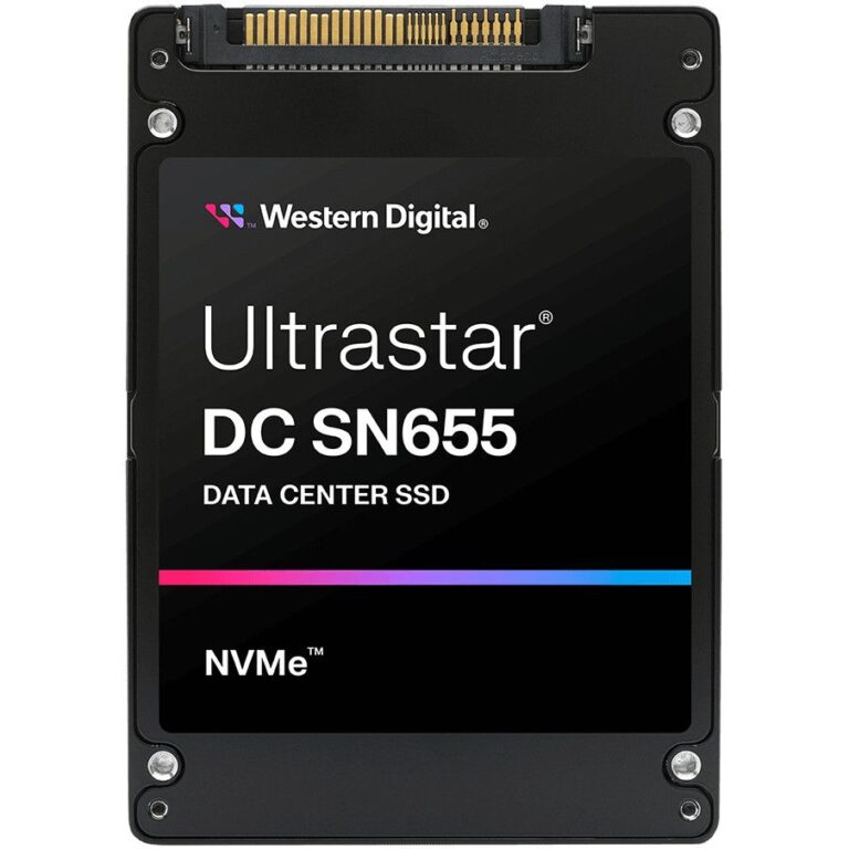 SSD e Brendshme 2.5″ / 3.84TB / WD Ultrastar DC SN655 NVMe Gen4 U.3 / Dual Port TLC