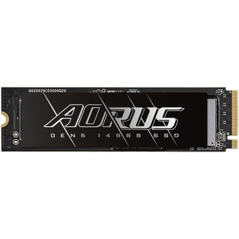 SSD e Brendshme M.2 / 4TB / Gigabyte AORUS GEN5 14000 NVMe PCIe 5.0
