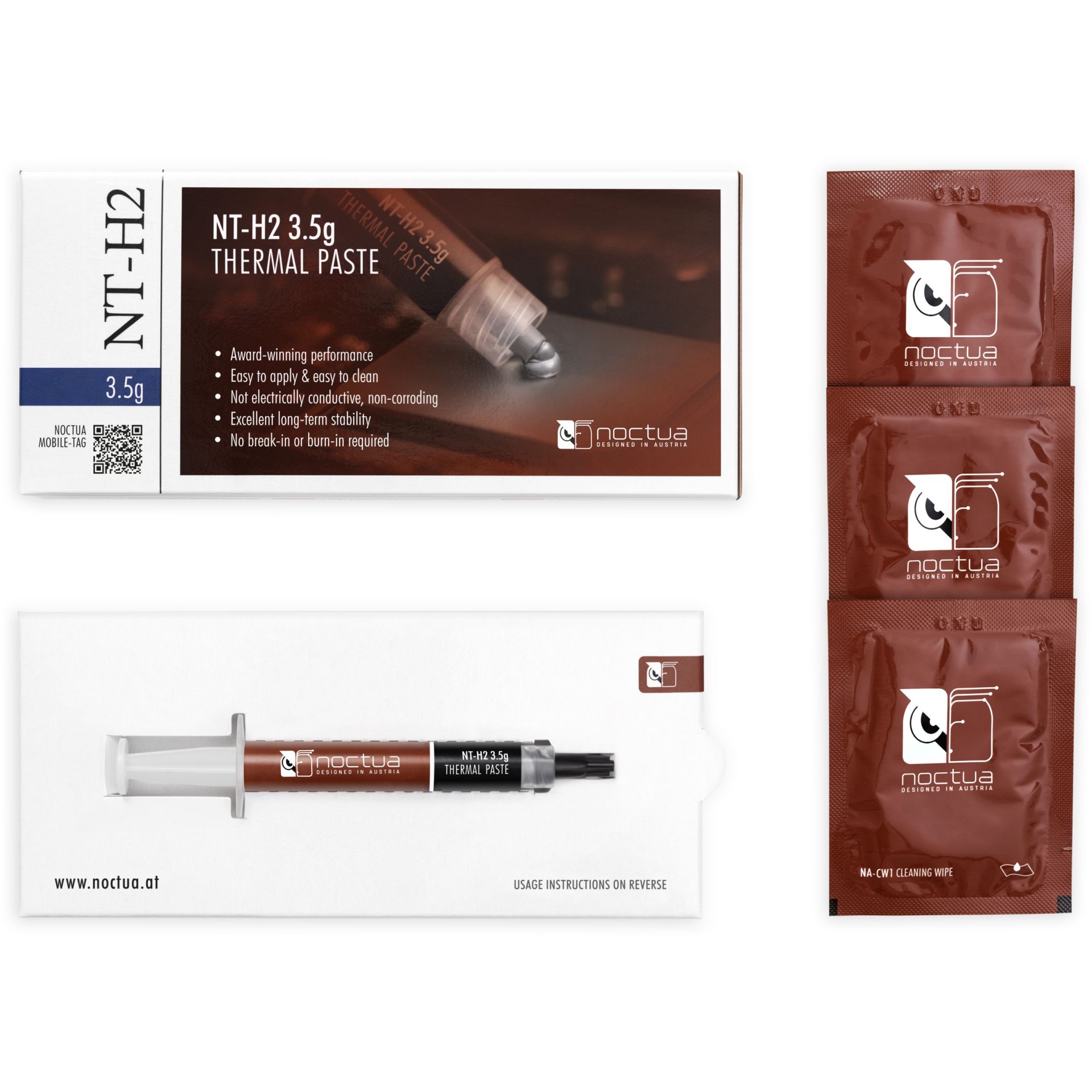 Pasta Termike për Procesor K NOCTUA NT-H2-3 / 3.5g - Figura 4