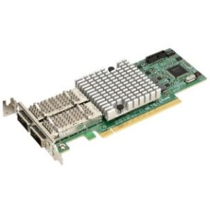 Karta të Rrjetit Supermicro Std LP / 2-port / 100G / QSFP28 / Mellanox ConnectX-4