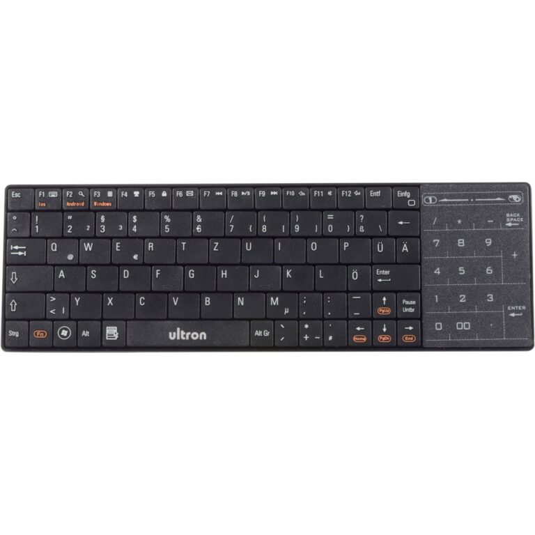 Tastierë pa kabllo Ultron UMT‑BT Fashion – Zezë