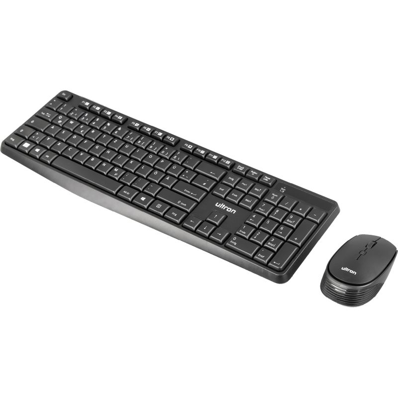 Combo (Tastierë & Maus ) Ultron UMC‑300 Wireless 2‑in‑1 Set - Zezë - Figura 3