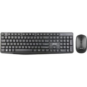 Combo (Tastierë & Maus ) Ultron UMC‑300 Wireless 2‑in‑1 Set - Zezë