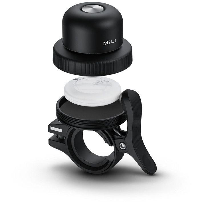 GPS dhe Tags ultron MiBell Bicycle Bell incl. Apple certified Tag - Zezë