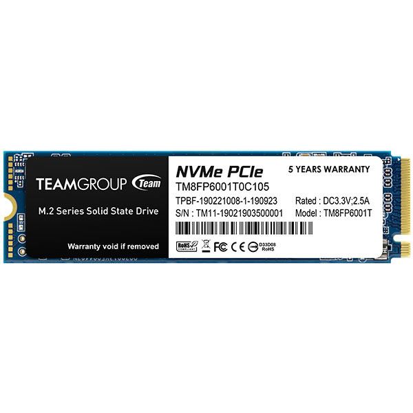 SSD e Brendshme Team Group / MP33 / 1TB / M.2 2280 / PCIe 3.0 x4 / NVMe 1.3