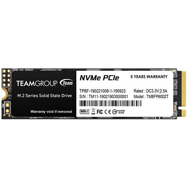 SSD e Brendshme Team Group / MP33 / 512GB / M.2 2280 / PCIe 3.0 x4 / NVMe 1.3