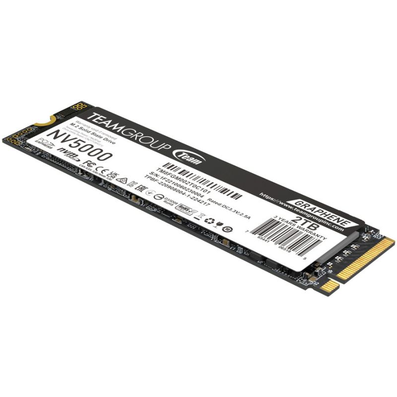 SSD e Brendshme Teamgroup / NV5000 / 2TB / M.2 / TM8FGM002T0C101 / PCIe 4.0 x4 / NVMe - Figura 3