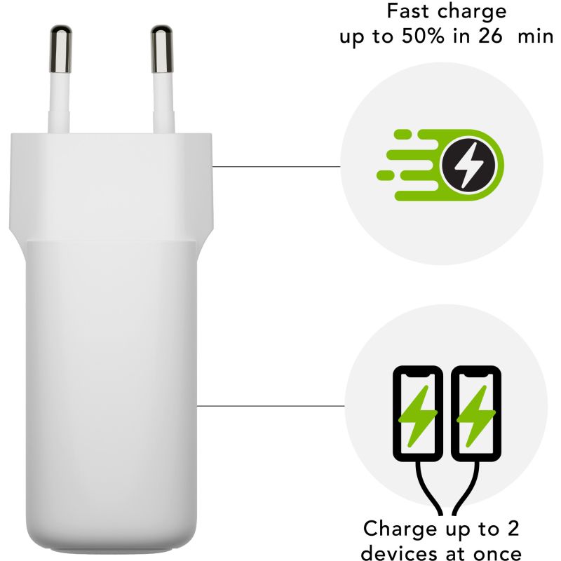 Adapter dbramante RE-CHARGE – EU Wall Charger – 2 - Figura 3