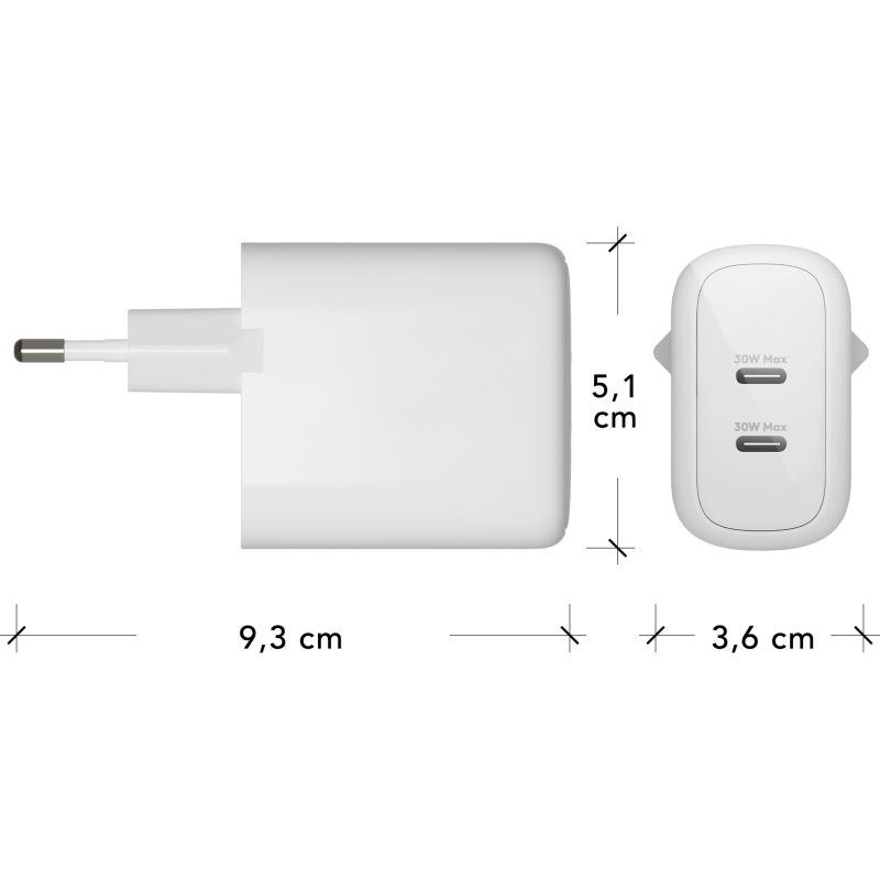 Adapter dbramante RE-CHARGE – EU Wall Charger – 2 - Figura 4