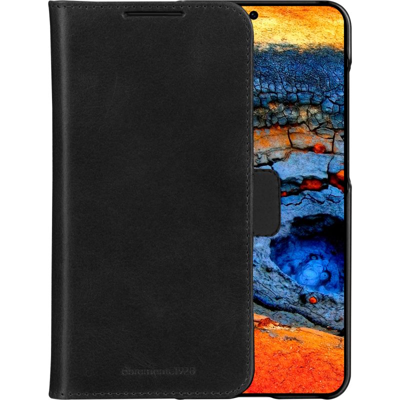 Aksesorë për telefon dbramante LYNGE Samsung Galaxy S25+ / Protective Cover / Wallet Case - Zezë