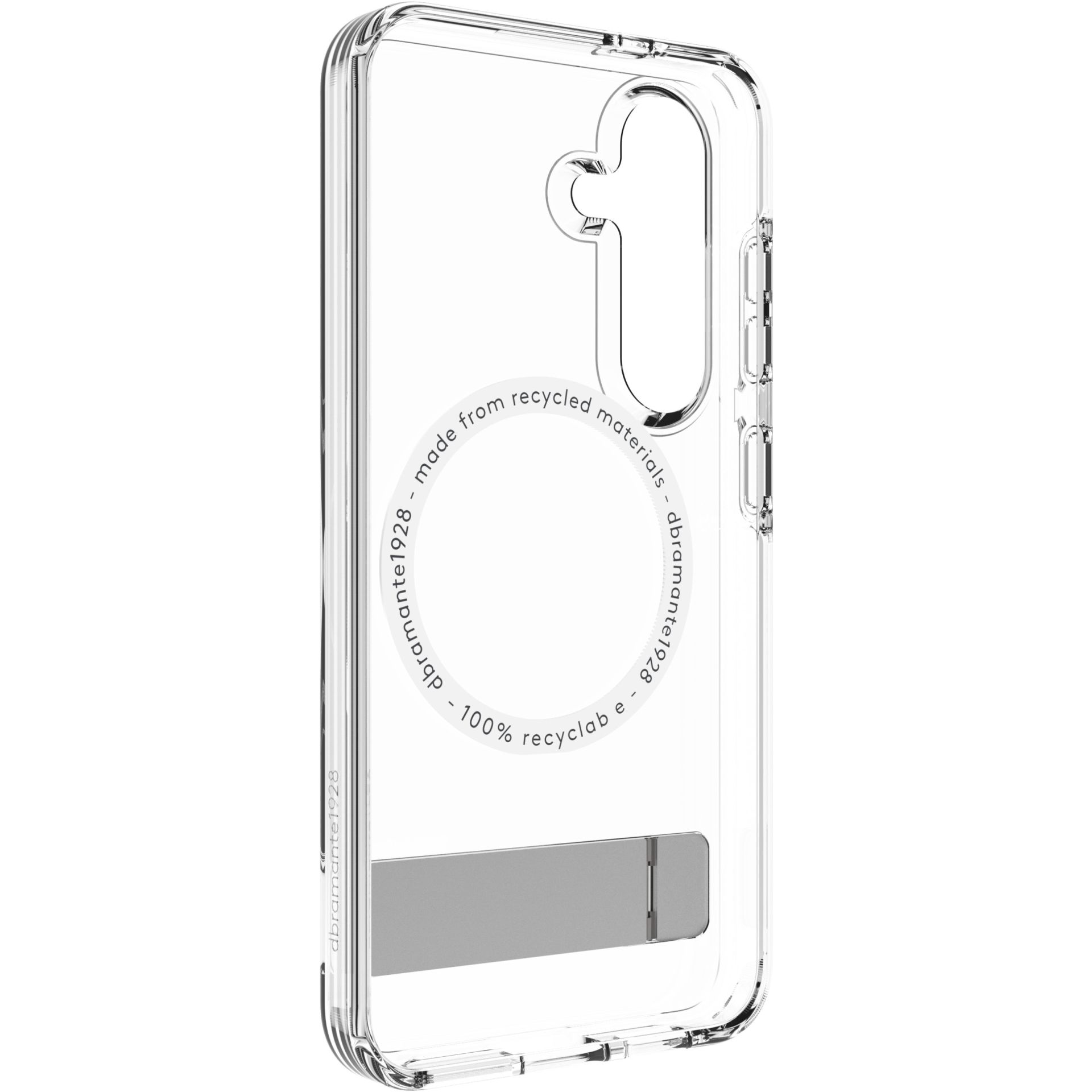 Aksesorë për telefon dbramante Iceland Pro QI2 me Kickstand për Galaxy S25 – Transparente - Figura 3