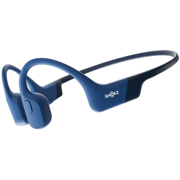 Kufje pa kabllo Shokz OpenRun Wireless Bone Conduction Headphones / USB-C - Blu