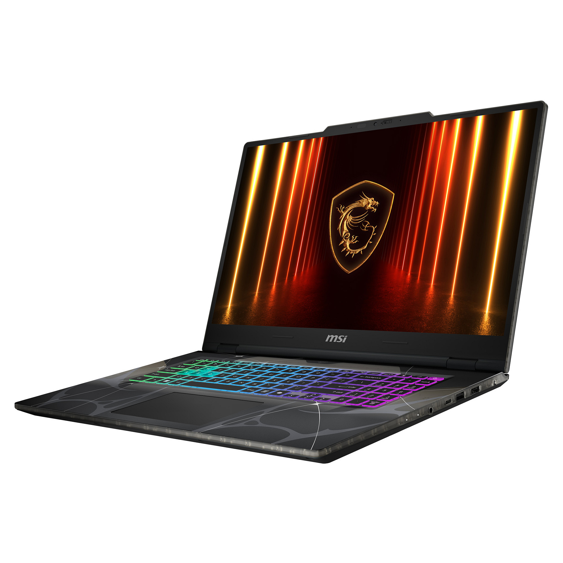 Laptop Gaming MSI Cyborg 17 B2RWFKG-056 / Core 7 240H / 16GB DDR5 / 512GB / 17.3” Full HD 144Hz IPS / RTX 5060 8GB / DE - e zezë - Figura 2