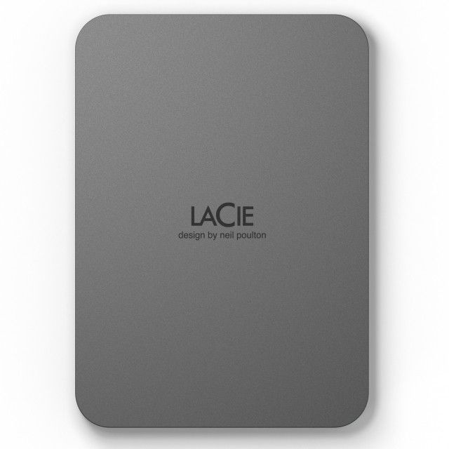 HDD i Jashtëm 2.5″ 2TB LaCie Mobile Drive – USB 3.1 - Gri