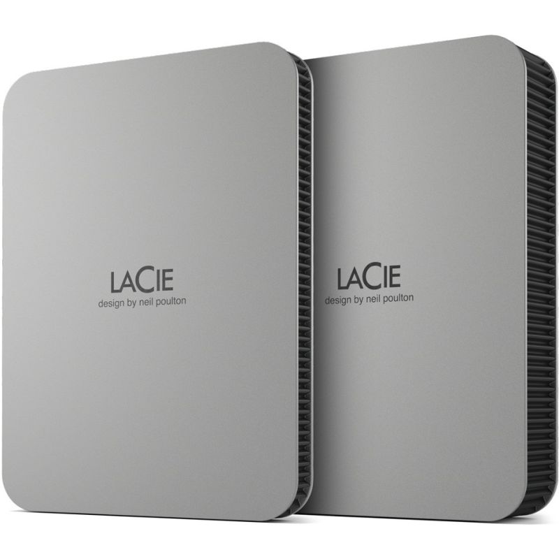 HDD i Jashtëm 2.5″ 4TB LaCie Mobile Drive – USB 3.1 - Gri