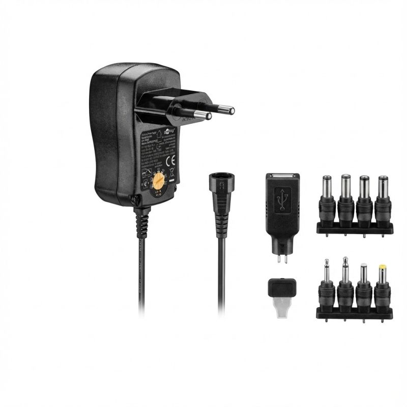 Adapter për Furnizues Energjie FSP LCD Universal V3 / 60W External Power Supply / 12V/5A / Bulk Packaging