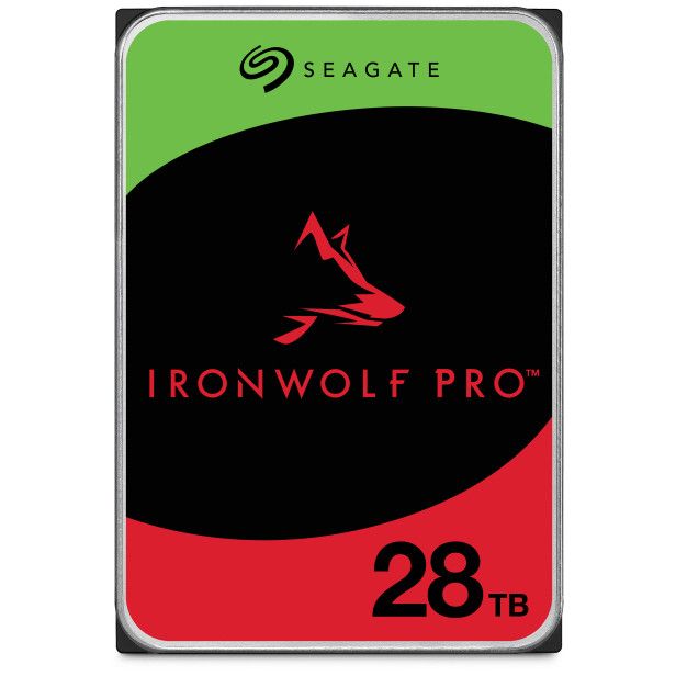 HDD i Brendshëm 3.5″ 28TB Seagate IronWolf Pro – SATA 6Gb/s / 7200RPM / 512MB Cache