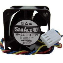 Ftohës për Server K Cooler Supermicro / FAN-0061L4 40x40x28mm 12500 RPM PWM – Zezë