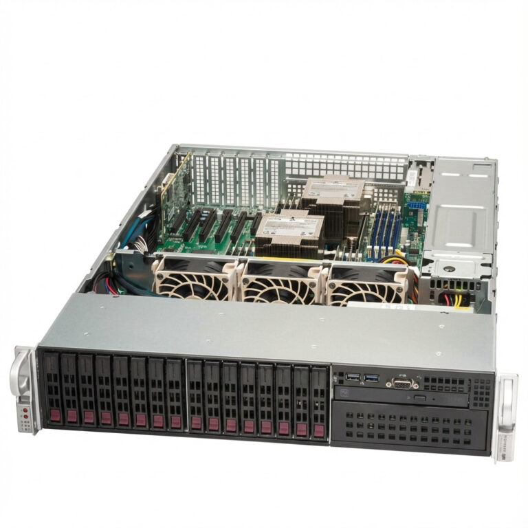 Barebone Server Supermicro Mainstream SuperServer 2U Dual Sockel 4677 SYS-221P-C9R