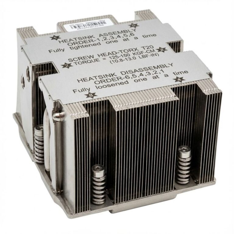 Ftohës për Procesor Supermicro SNK‑P0083P – 2U – Passiv – Socket SP5