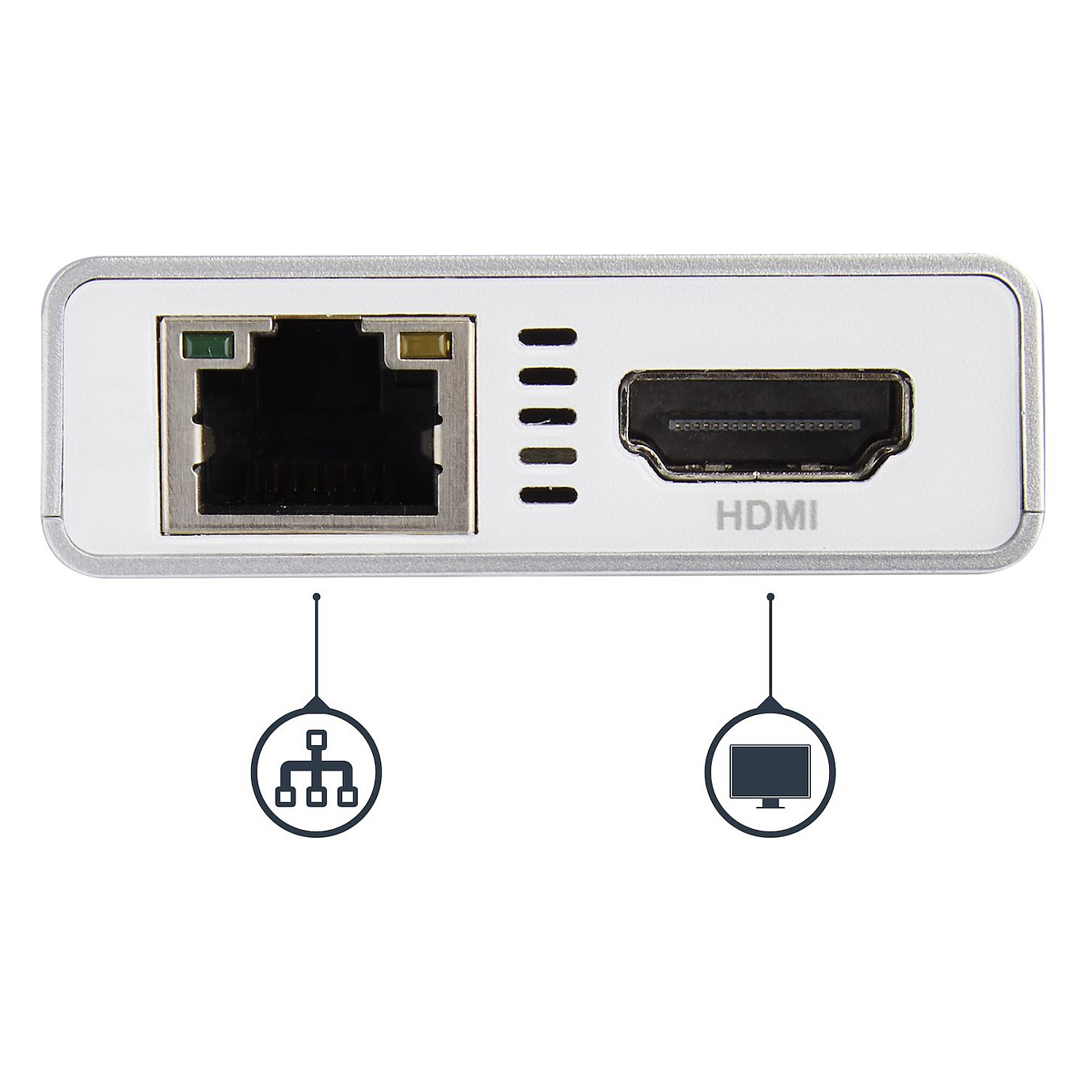 Multiport Adapter StarTech USB-C to USB-A / USB-C / HDMI / LAN 4