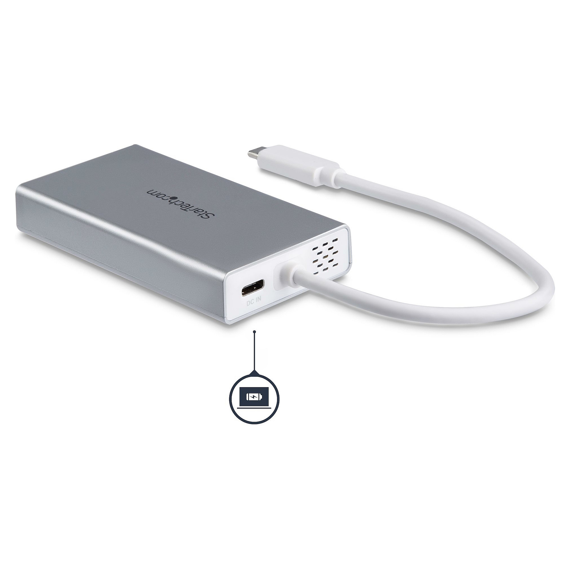 Multiport Adapter StarTech USB-C to USB-A / USB-C / HDMI / LAN 5