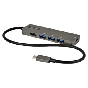 Docking Station StarTech Multiport Adapter / 3xUSB-A / 1xUSB-C / 1xHDMI - Zezë / Gri