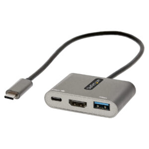 Docking Station StarTech Multiport Adapter / PD / 4K / 1xUSB-A / 1xUSB-C / 1xHDMI - Gri
