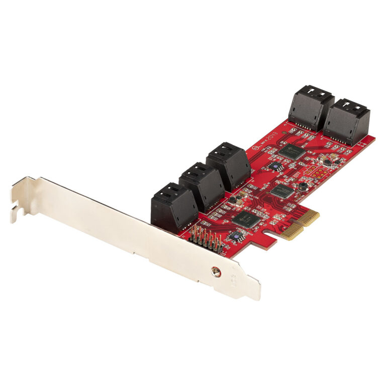 Kartë zgjerimi PCIe për SATA me 10 porta (6Gbps)