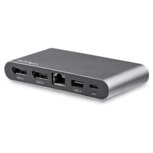 Docking Station StarTech Multiport Adapter / 4K60 / 1xUSB-A / 1xUSB-C / 2×DisplayPort - Zezë