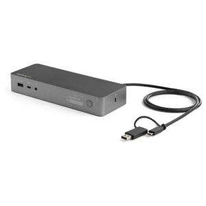 Docking Station StarTech Universal Dock / 1xUSB‑C / 3xUSB-A / 2xHDMI / 2xDisplayPort – Zezë