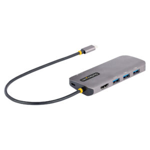 Docking Station StarTech Multiport Adapter / 4K60 / 3x USB‑A / 1xUSB-C / 1xHDMI - Gri