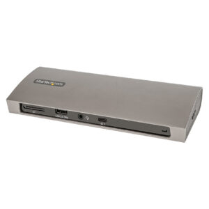 Docking Station Thunderbolt 4 / StarTech Dock / 96W PD / 3x USB‑A - Gri